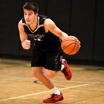 Union HIgh School Tyler Combs Basketball dribbles