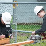 Evergreen Public School Students Habitat for Humanity 75