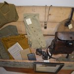 Two Rivers Heritage Musuem new display featuring military artifacts