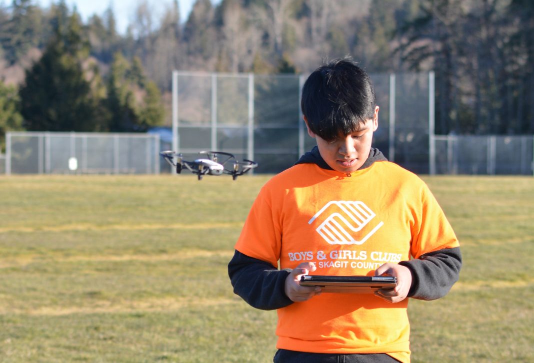 Boys and Girls Clubs of Skagit County pilot drones