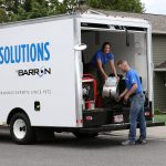 Barron Heating and Air Conditioning Air Solutions Aeroseal action shot