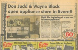 Judd and Black Appliance Beginnings Ad