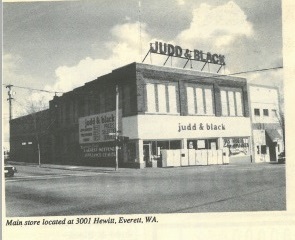 Judd and Black Appliance Judd&Black Everett store 1980s