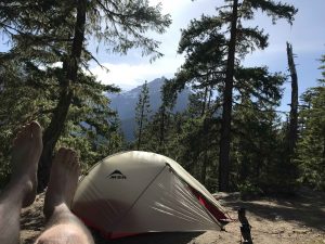 Backpacking in Skagit Hammock