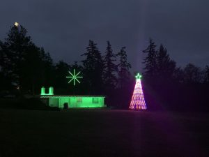 Christmas Lights in Skagit County Anacortes Route 20