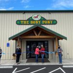 Ribbon cutting at The Bony Pony