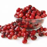 Cranberries in a bowl