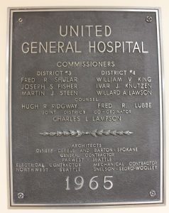 PeaceHealth-United-General-History-Plaque