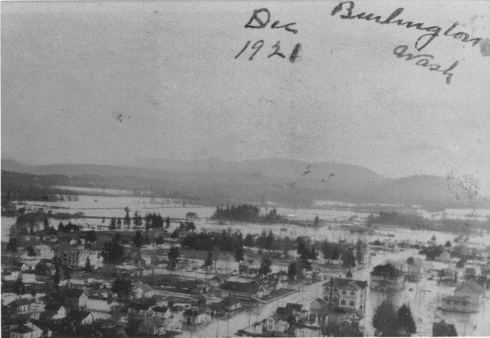 Skagit-County-Historic-Floods-1921-Aerial-View-of-Burlington