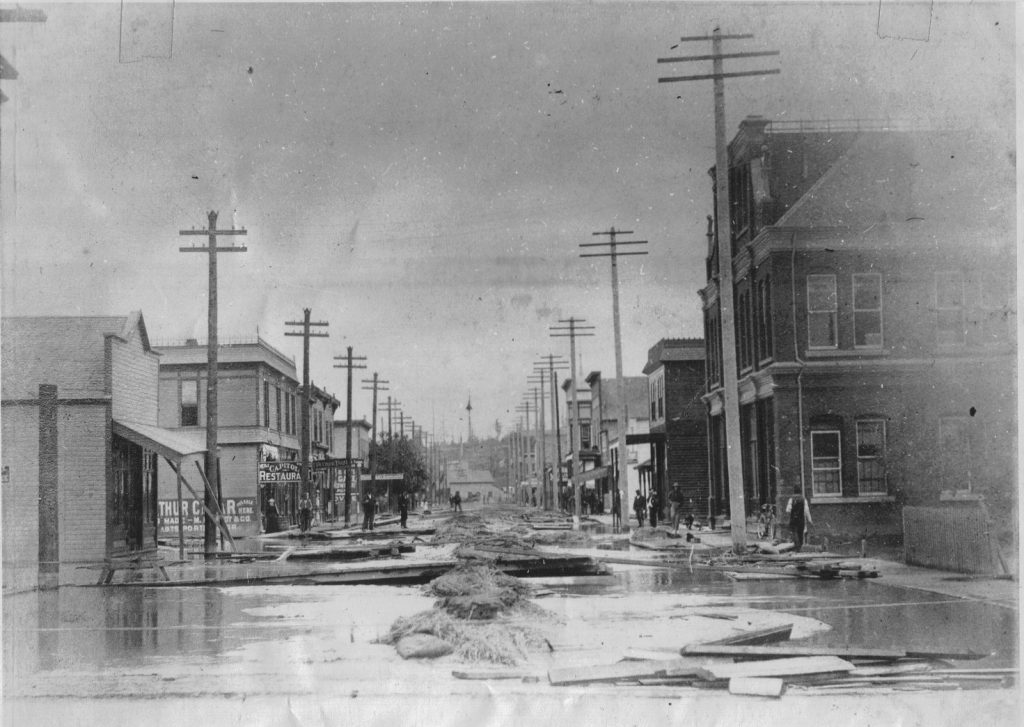 Skagit-County-Historic-Floods-1st-Street-Late-1800s
