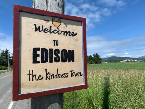 Edison washington-town-sign