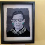 Pacific Northwest Quilt and Fiber Arts Museum RBG-fiber-art
