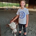 Skagit County Fair 4H cow Jaelynn VanValkenburg