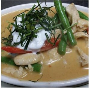 thai food skagit La Conner Thai Garden panang curry