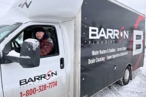 Barron Heating and Air Conditioning truck