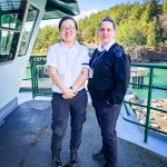 woman washington ferry captain-Captain-Janel-Ofley-mentors female-sailors